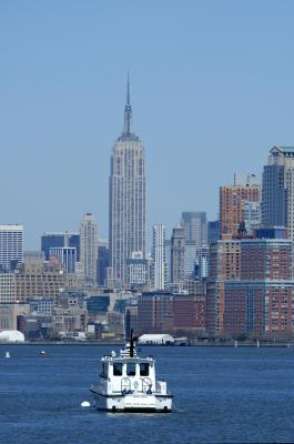 Empire State Bldg from Ferry