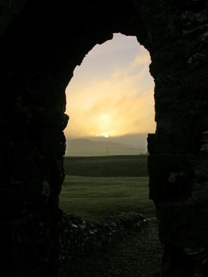 Arched sunrise
