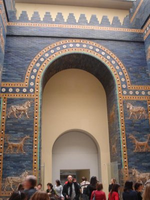 the Ishtar Gate from Babylon
