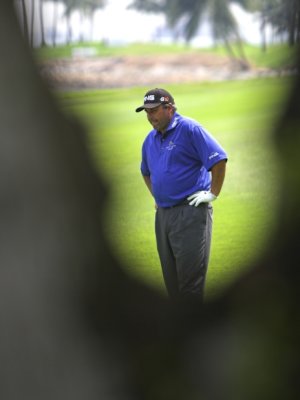 Angel Cabrera - 7th fairway