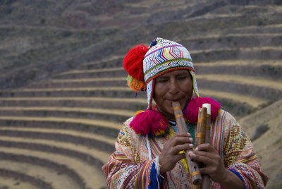 Pisca Flute Player