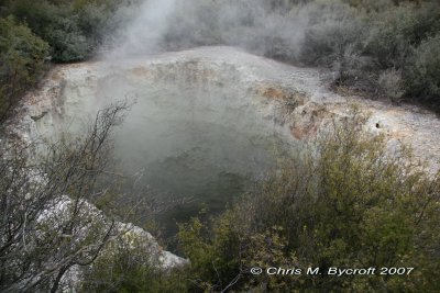 Another crater, hard to see the bottom