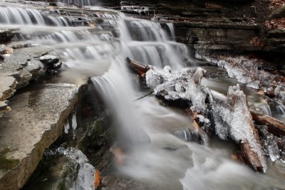 ice & creek, thatcher state park