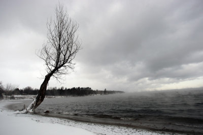 lake champlain in december