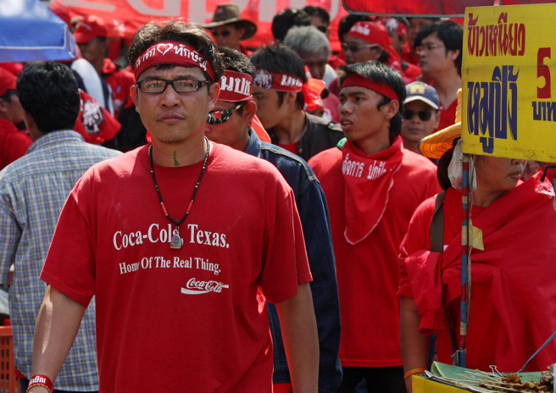 Red Shirts-Bangkok rally