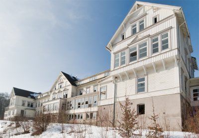 Sanatorium White House, abandoned...