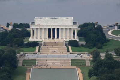 Lincoln Memorial from Monument