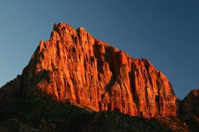 The Watchman at sunset