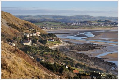 Deganwy view from The Marine Drive, Great Orme, Llandudno.