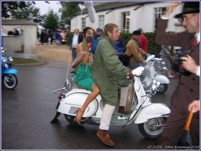 Scooter at Goodwood Revival