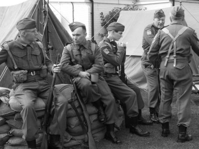 DADS ARMY AT GOODWOOD 2006