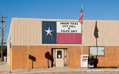 Anson Texas City Hall and Police Station