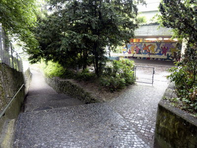 Escaliers du chemin d'Evilard