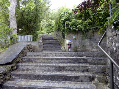 Escaliers du chemin d'Evilard