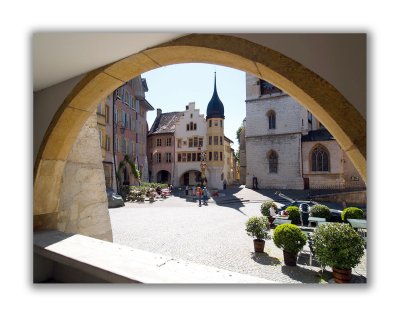 Place du Ring et la fontaine du Banneret