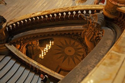 Dtail du grand escalier