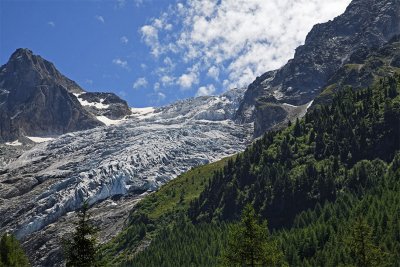 Le glacier du Trient