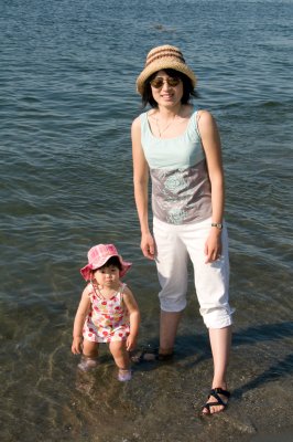 In Water with Mummy