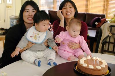 Celebrating a birthday