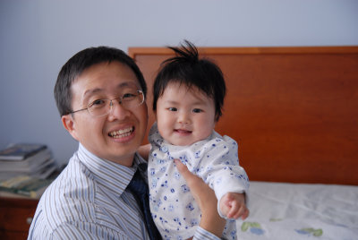 With Daddy