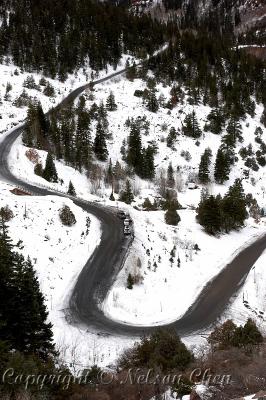 Overlook of Ouray Ice Park