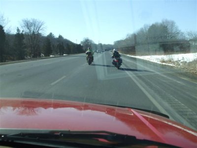 Dave and OSJ riding 495