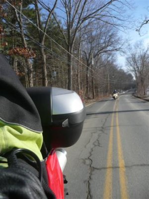 Mike G in tow