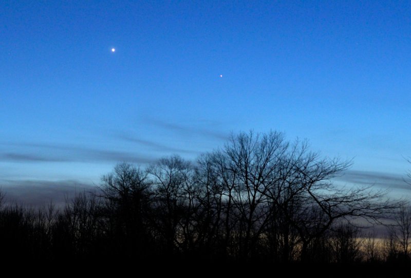 Venus and Mercury