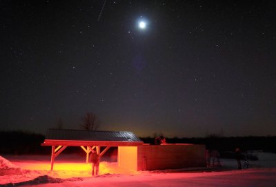 Lunar Eclipse, winter, 2008