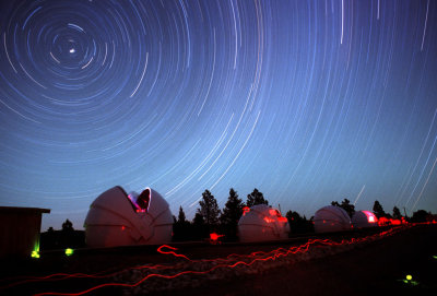 Domes at New Mexico Skies