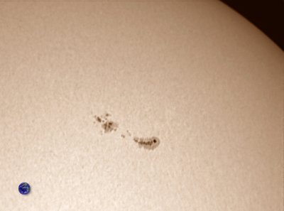 Sunspots, Jan. 13, 2010