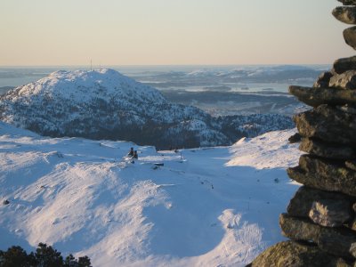 Lvstakken - view from Rundemannen mountain