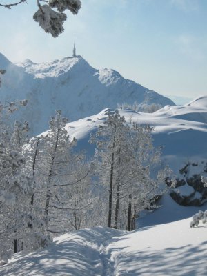 view from Blaamanen: mountain Ulriken