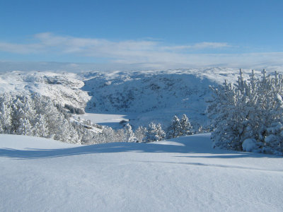 view from Blaamanen - Vidda