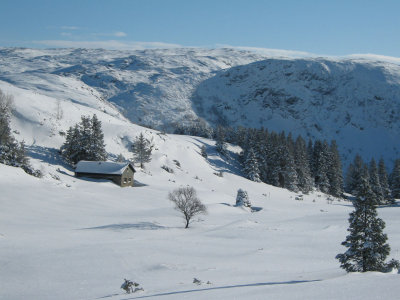view from mountain Rundemanen