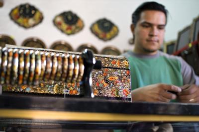 Lacquerware Artist in Patzcuaro