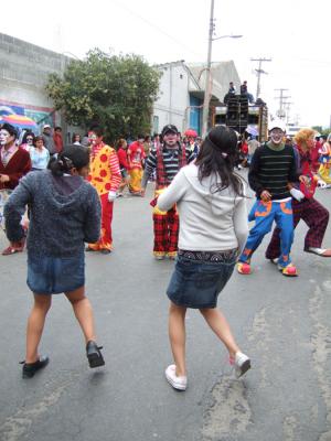 Dancing in San Bernadino Contla