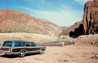 Canyon Lake Drawdown about 1968