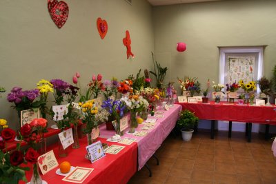 Language of the Flowers exhibit in the Lecture Room