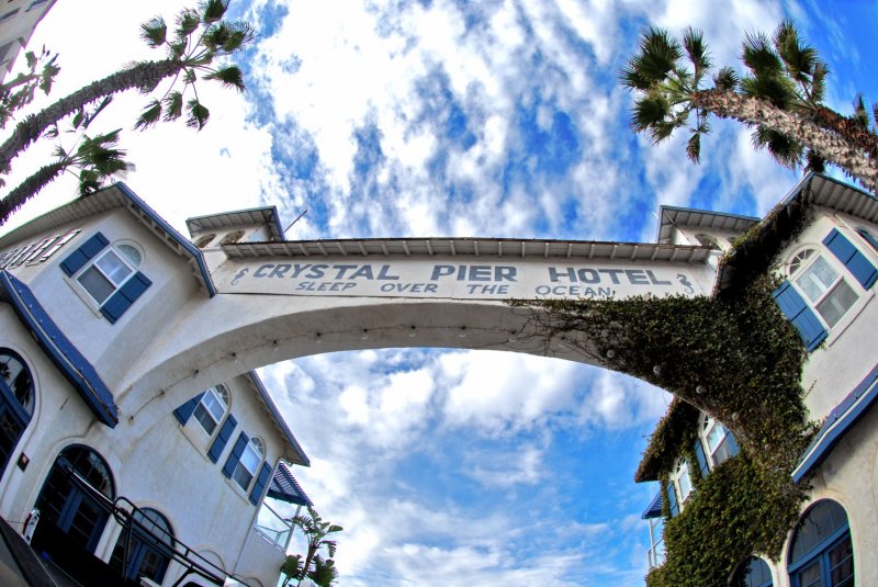 Entrance to Crystal Pier