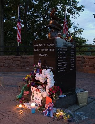 West Park Cleveland Police & Firefighters Memorial