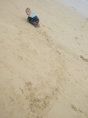 Sand track of Hoho