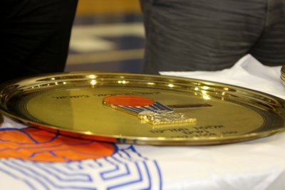The championship plate