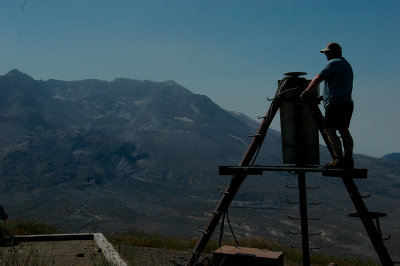 joe on lunar lander