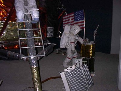 Lunar lander mockup