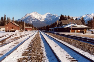 Banff Train Station