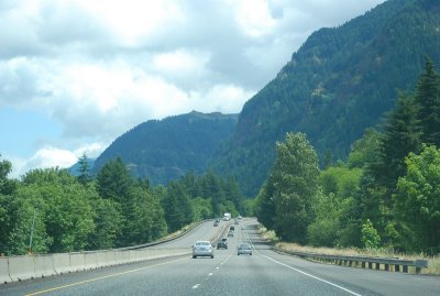 Interstate Highway 84 in the Columbia River Gorge