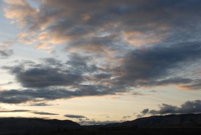 Sunset near The Dalles