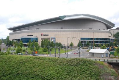 Rose Garden - home of the NBA's Portland Trail Blazers