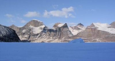 Iceberg on Swiss Bay of Sam Ford Fiord